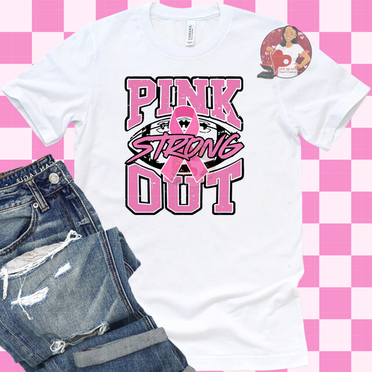 Pink Strong Out Tee